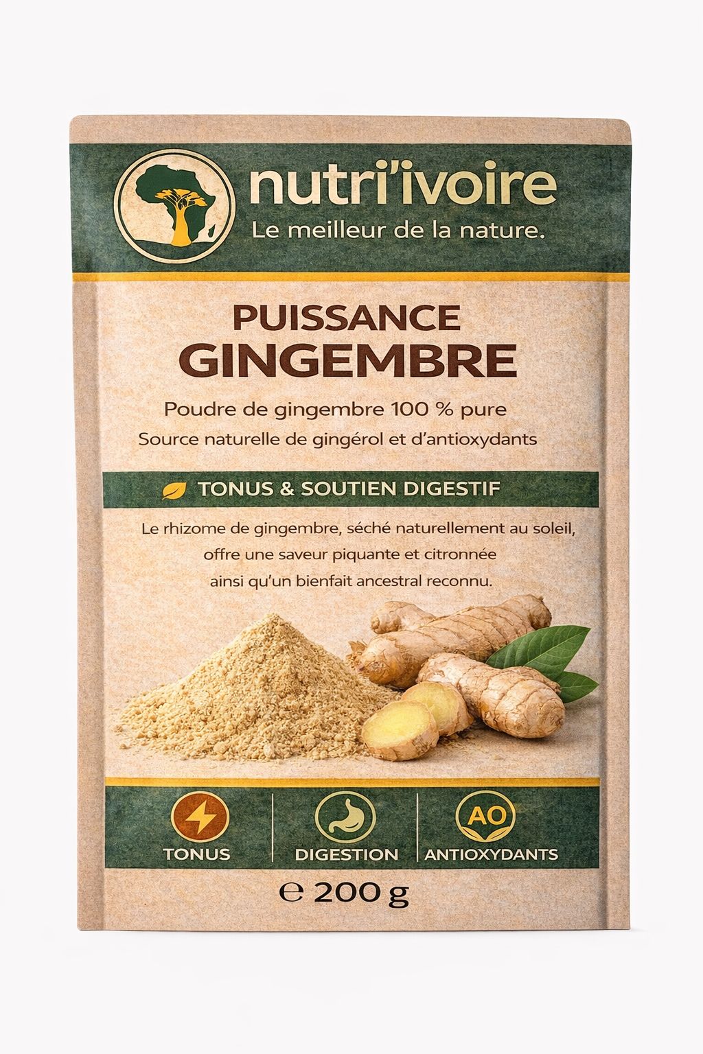 Poudre de gingembre