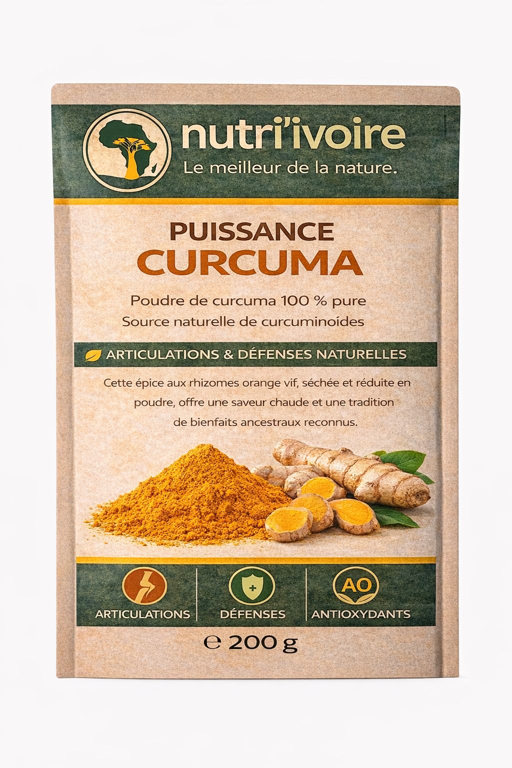Poudre de curcuma