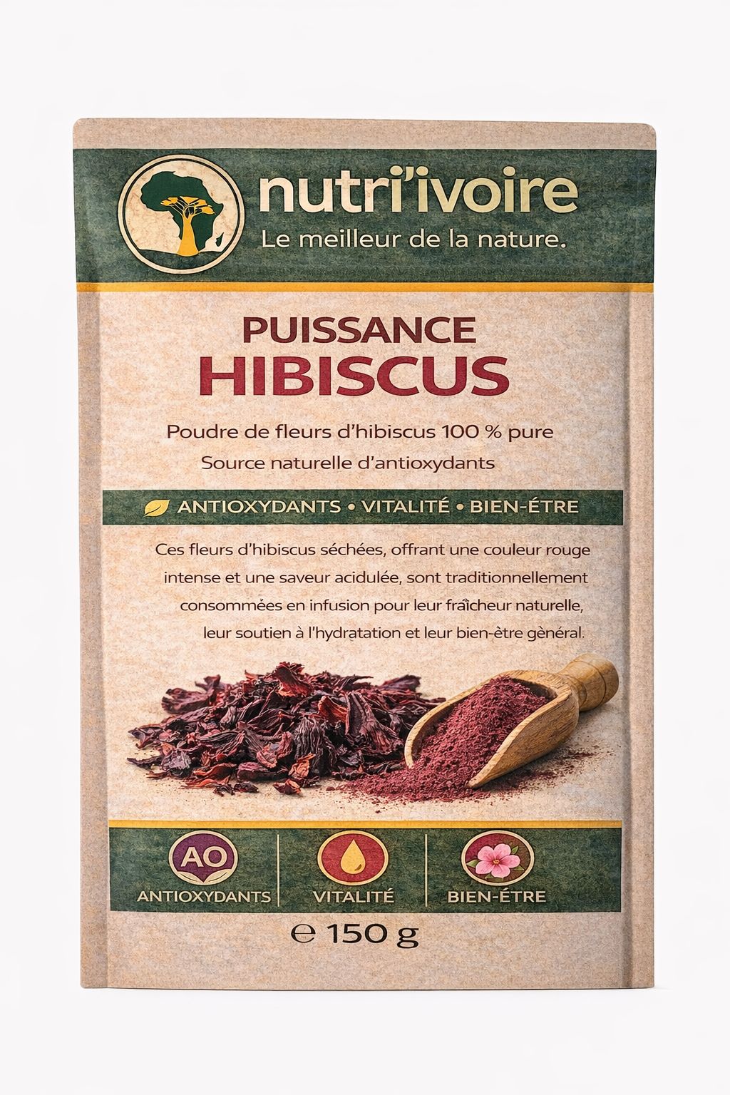 Poudre de hibiscus